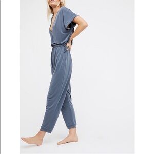 Free People Days End Backless Jumpsuit
